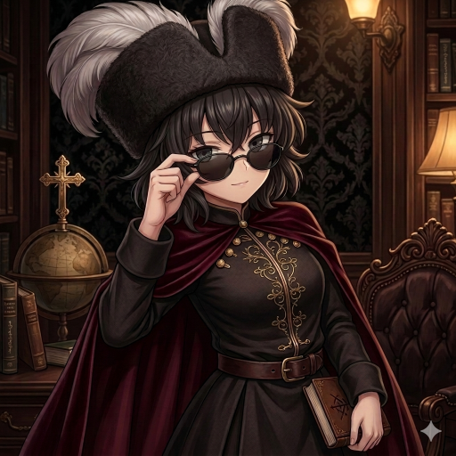 ♱